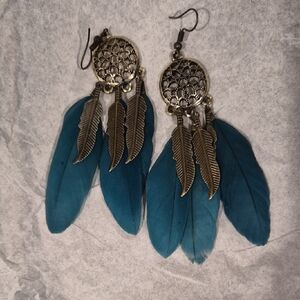 Bohemian Feather Earrings